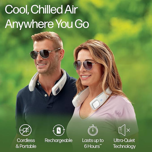 Wearable Neck Fan & Air Purifier
