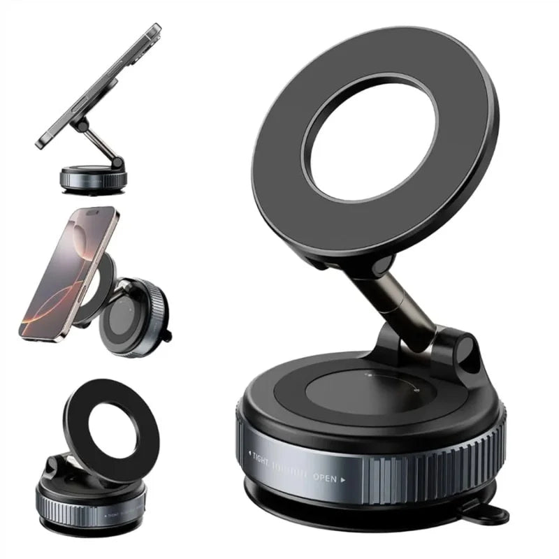 Foldable Magnetic Car Phone Holder