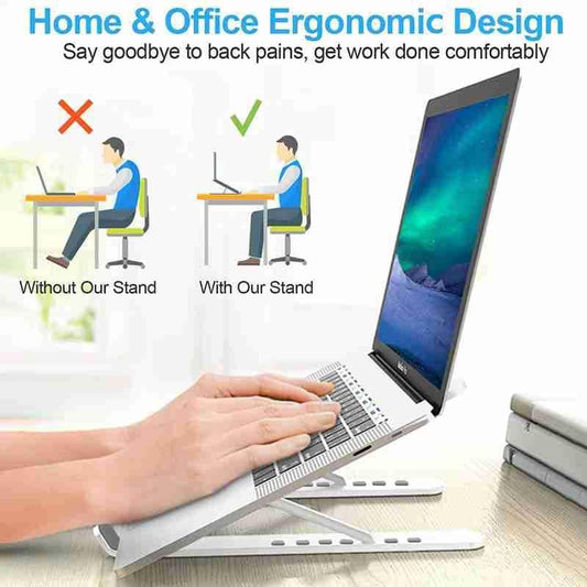 Adjustable laptop stand