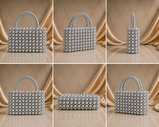 Lumière Argent Pearl Allegro Bag