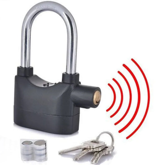 High-Security Gembok Alarm Lock | Waterproof Siren Padlock