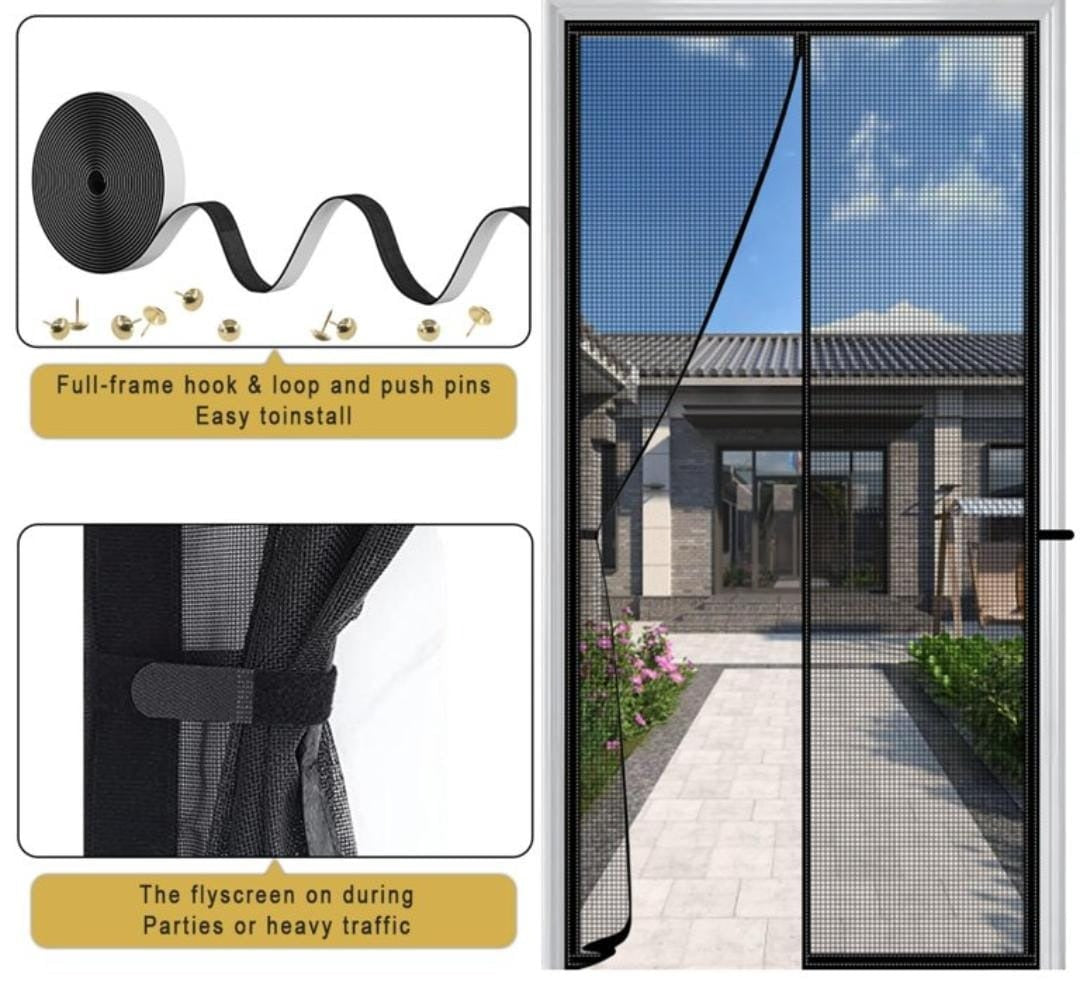 Magic Mesh Magnetic Screen Door