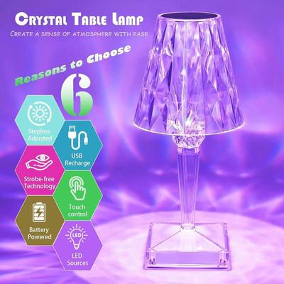 Multicolor Table Lamp