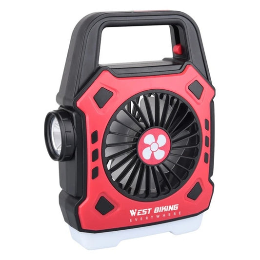 Rechargeable Fan with LED Light