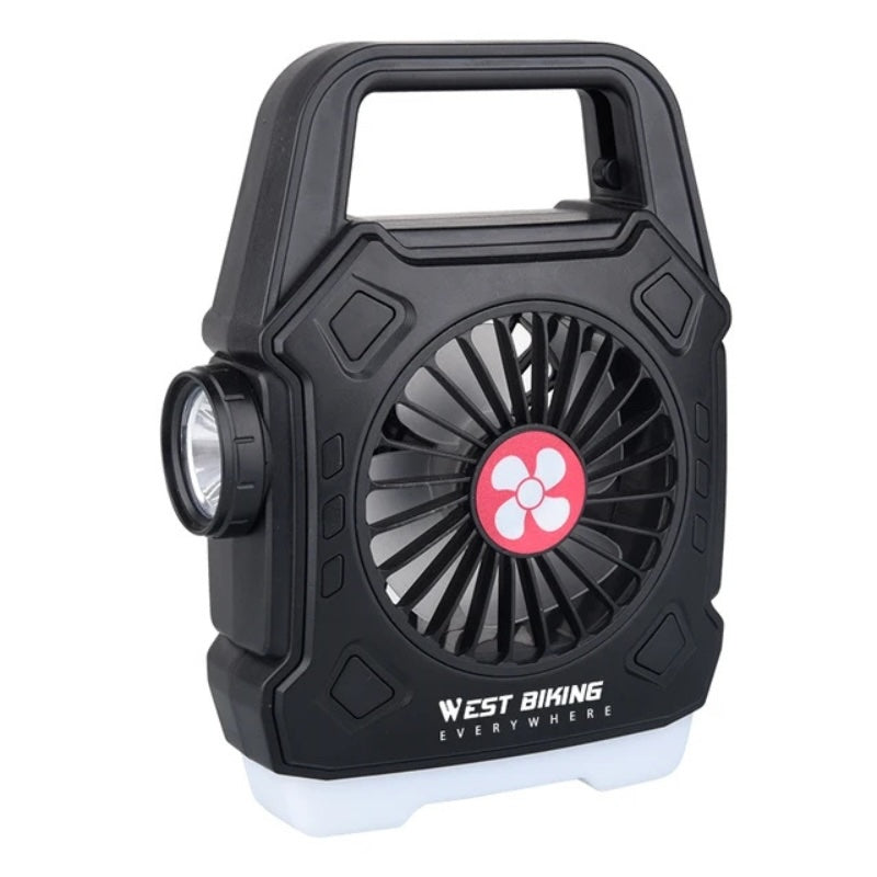 Rechargeable Fan with LED Light