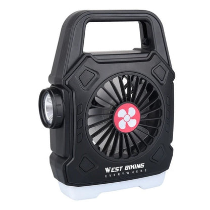 Rechargeable Fan with LED Light