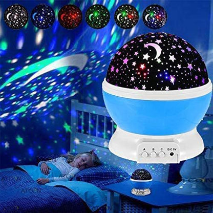 360° Rotating Star Master Projection Lamp | USB/Battery Operated