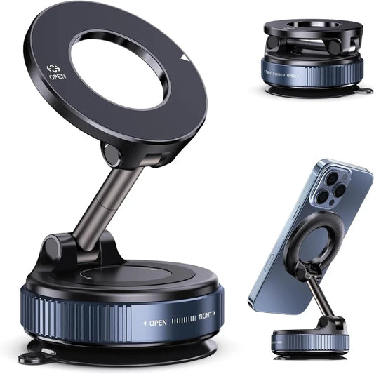 Foldable Magnetic Car Phone Holder
