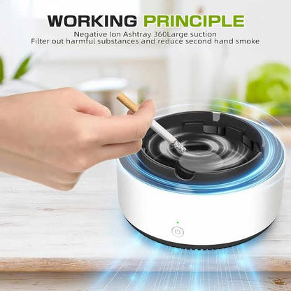 Self Extinguishing Smart Ashtray