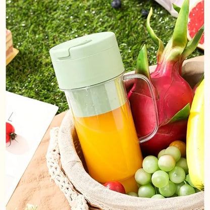 Portable Blender & Smoothie Maker with Built-In Straw