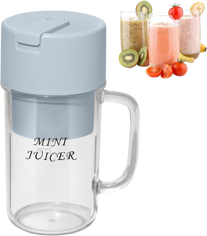 Portable Blender & Smoothie Maker with Built-In Straw