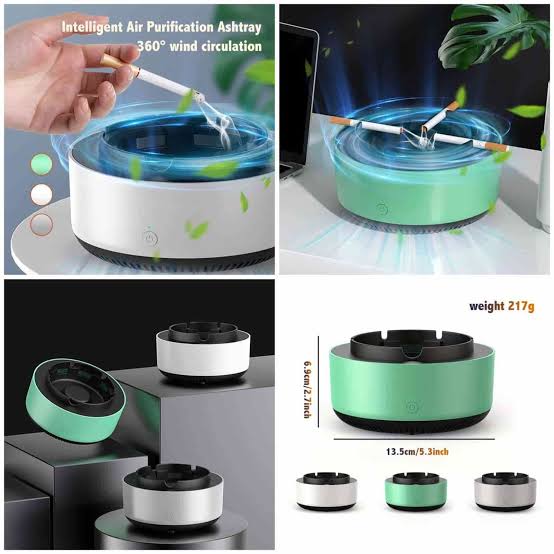 Self Extinguishing Smart Ashtray