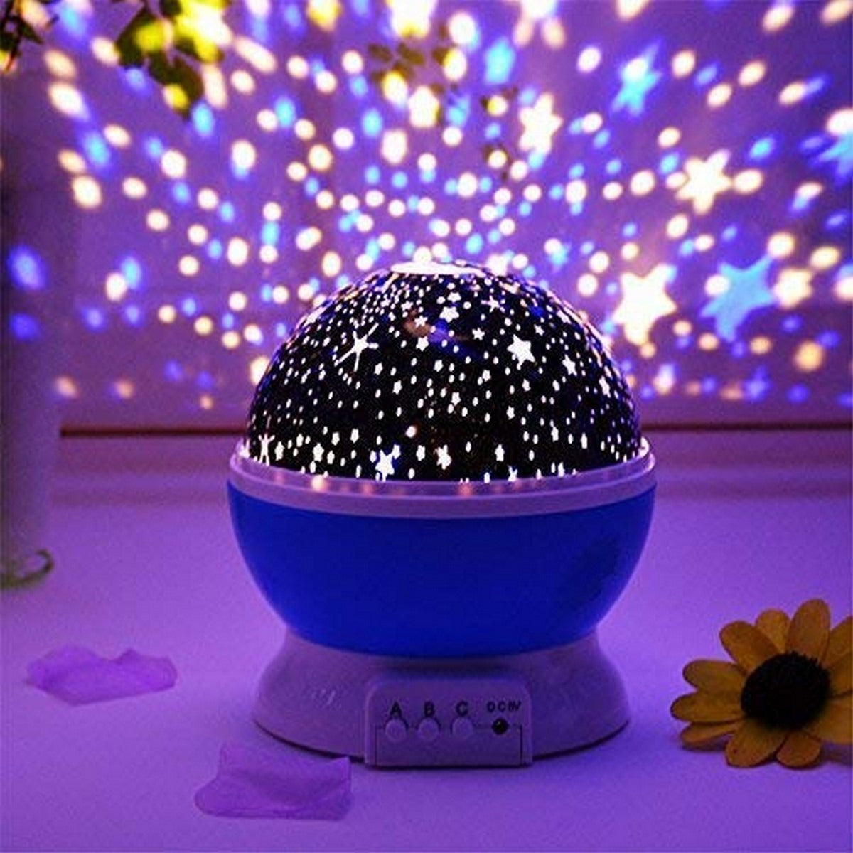 360° Rotating Star Master Projection Lamp | USB/Battery Operated