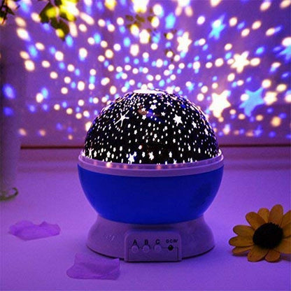 360° Rotating Star Master Projection Lamp | USB/Battery Operated