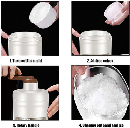 Manual Ice Shaver Crusher
