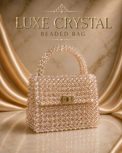 Luxe Crystal Beaded Bag