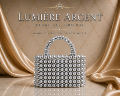 Lumière Argent Pearl Allegro Bag