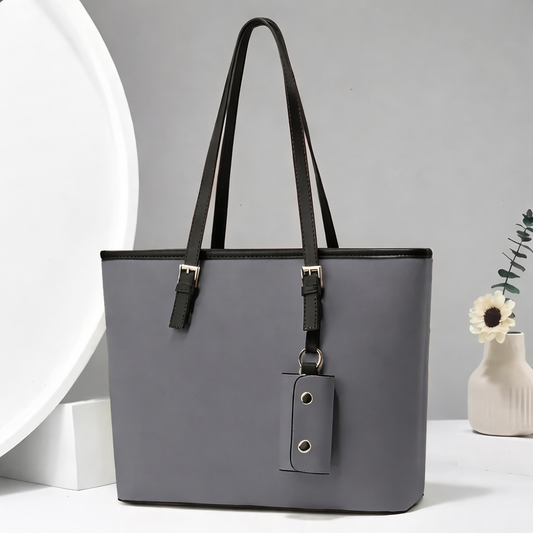 Leather Shoulder Bag Large Size