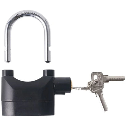 High-Security Gembok Alarm Lock | Waterproof Siren Padlock