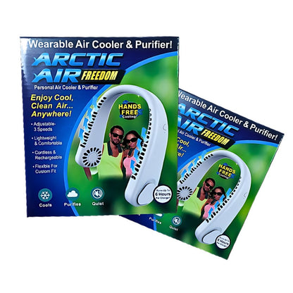Wearable Neck Fan & Air Purifier