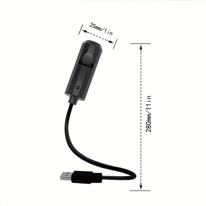 USB Power 3 Color Moon Lamps