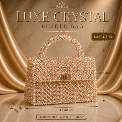 Luxe Crystal Beaded Bag