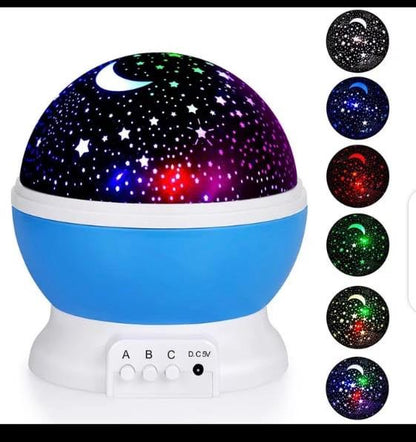 360° Rotating Star Master Projection Lamp | USB/Battery Operated
