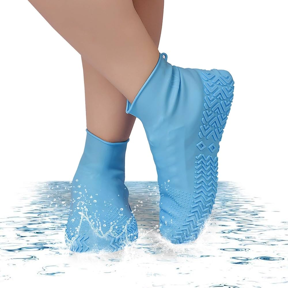 Waterproof Silicone Shoe Covers | Reusable Rain Boot Covers for Men & Women