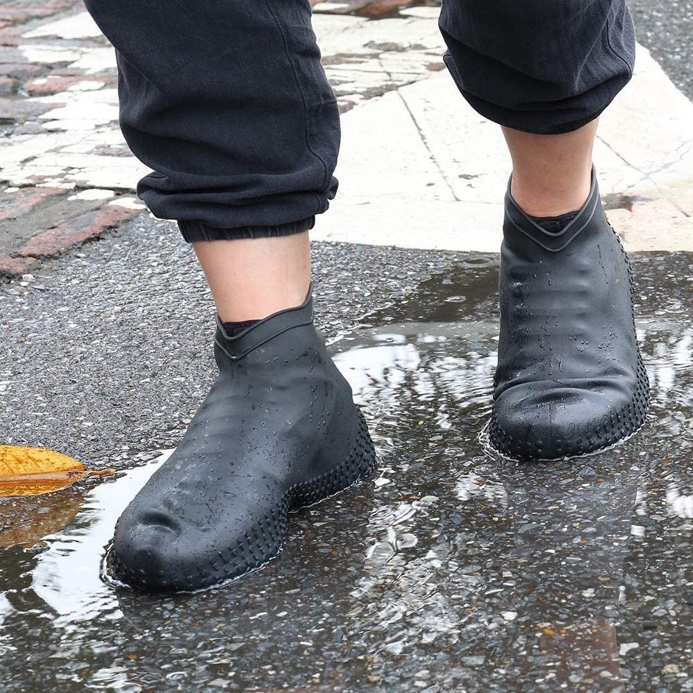 Waterproof Silicone Shoe Covers | Reusable Rain Boot Covers for Men & Women