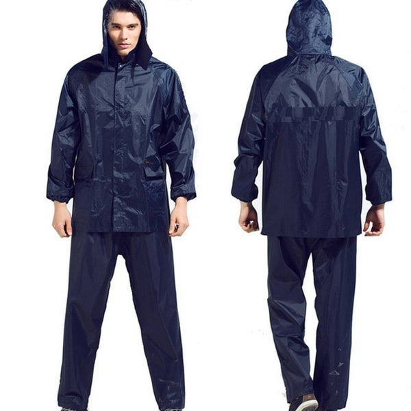 Waterproof Rain Suit for Men & Women | Lightweight Hooded Raincoat