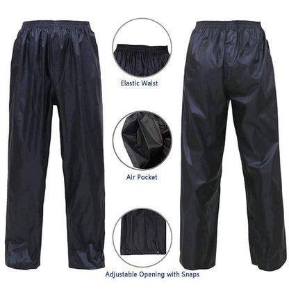 Waterproof Rain Suit for Men & Women | Lightweight Hooded Raincoat with Pockets