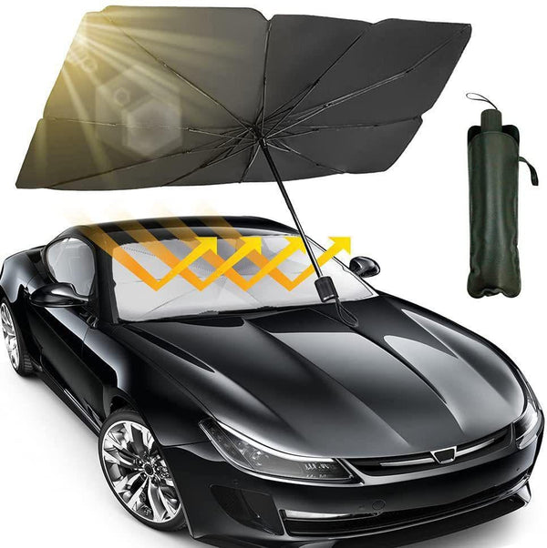 Foldable Car Windshield Sunshade Umbrella – UV & Heat Protection
