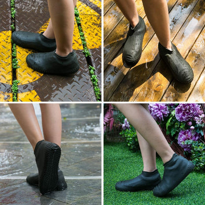 Waterproof Silicone Shoe Covers | Reusable Rain Boot Covers for Men & Women