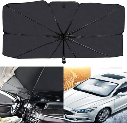 Foldable Car Windshield Sunshade Umbrella – UV & Heat Protection