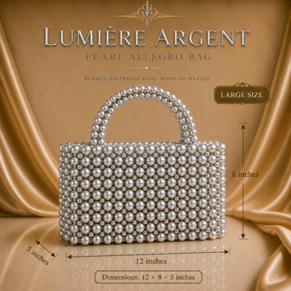 Lumière Argent Pearl Allegro Bag