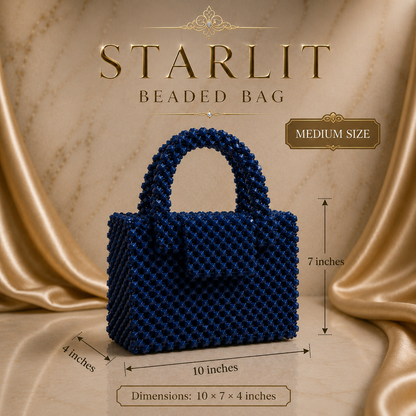 Starlit Beaded Bag